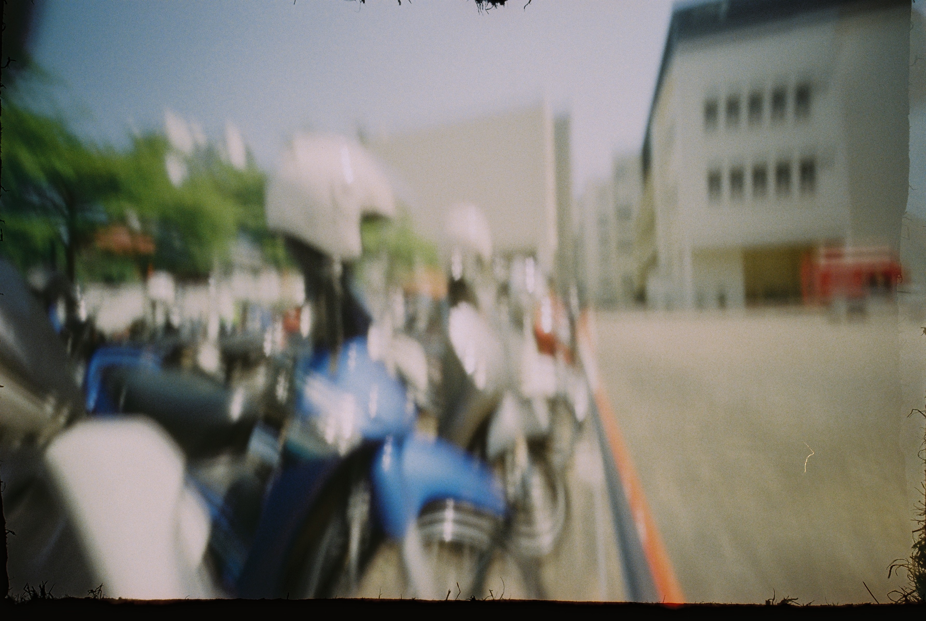 Fly on the Wall — Bangkok pinhole photograph 000056
