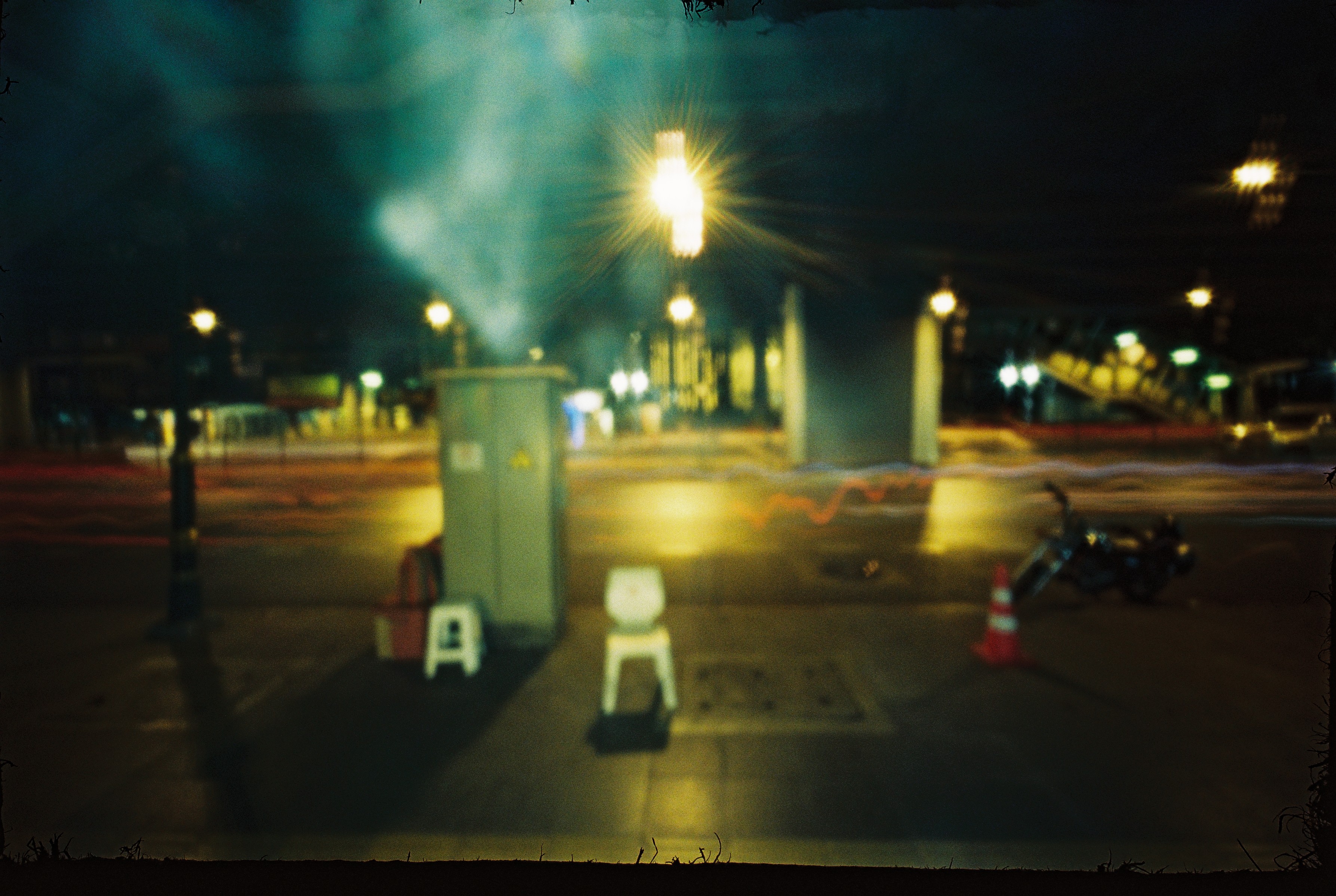 Fly on the Wall — Bangkok pinhole photograph 000061